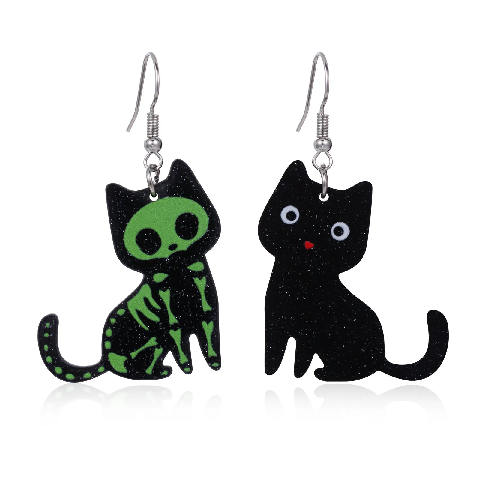 Wholesale 1 Pair/pack Halloween Horror Skull Pumpkin Boots Earrings