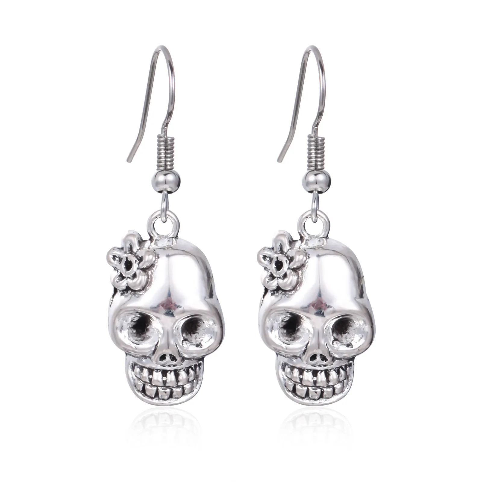 Wholesale 1 Pair/pack Halloween Horror Skull Pumpkin Boots Earrings