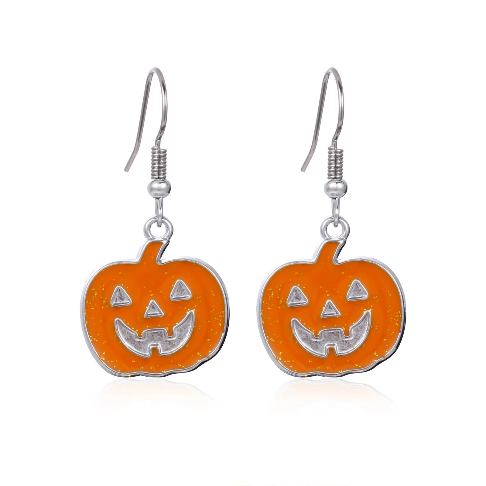 Wholesale 1 Pair/pack Halloween Horror Skull Pumpkin Boots Earrings