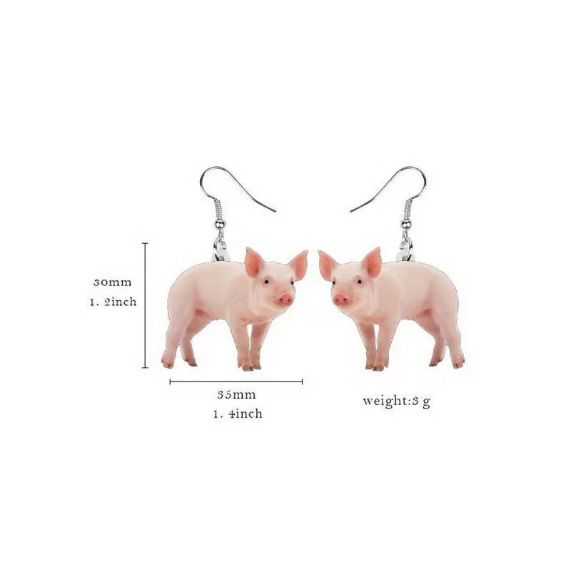 Wholesale 10pcs Rooster, Cow, Hamster, Piglet, Hedgehog, Squirrel, Rabbit, Black Cat, Puppy, Animal Earrings