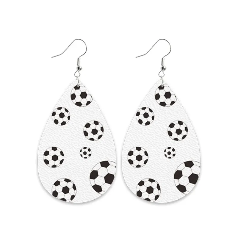 Wholesale 2pairs/pack Leather Fashion Earrings
