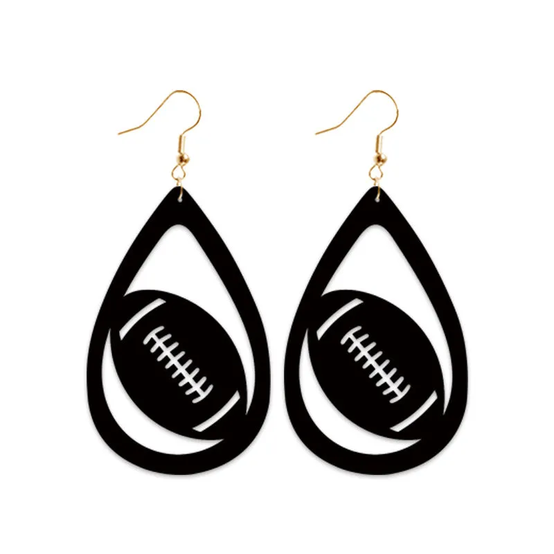 Wholesale 2pairs/pack Leather Fashion Earrings