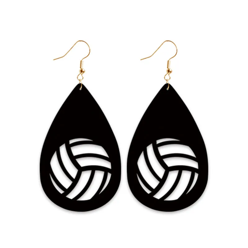 Wholesale 2pairs/pack Leather Fashion Earrings