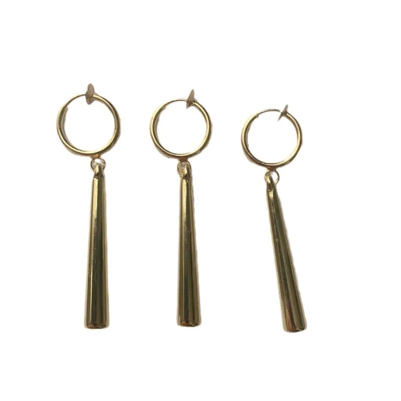 Wholesale 3 Sets of Non-pierced Personalized Earrings