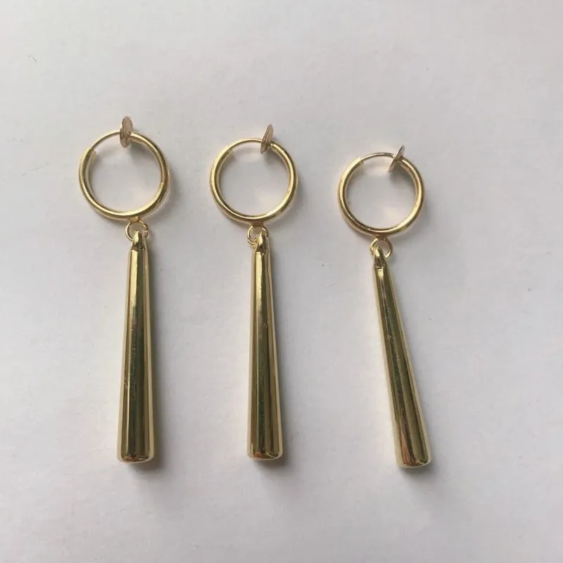 Wholesale 3 Sets of Non-pierced Personalized Earrings