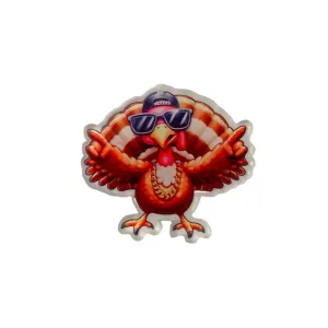 Wholesale 30pcs Acrylic Carnival Thanksgiving Turkey Earrings Accessories DIY Earrings Pendant Mobile Phone Shell Pendant Accessories