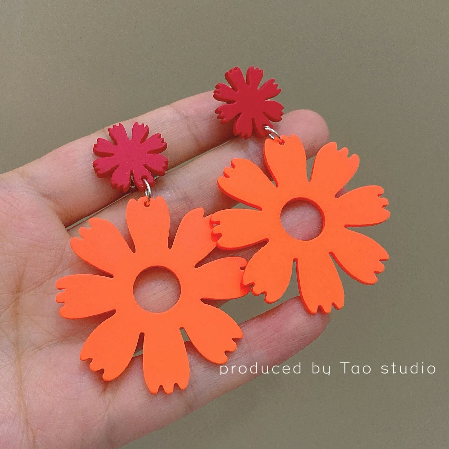 Wholesale 80s retro Hong Kong style earrings