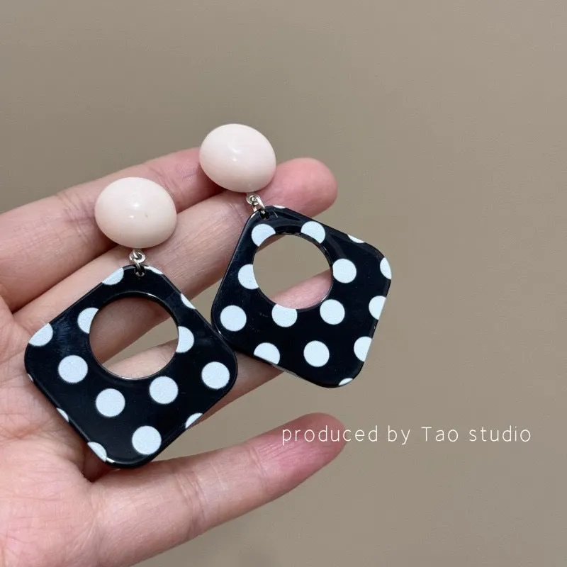Wholesale 80s retro Hong Kong style earrings