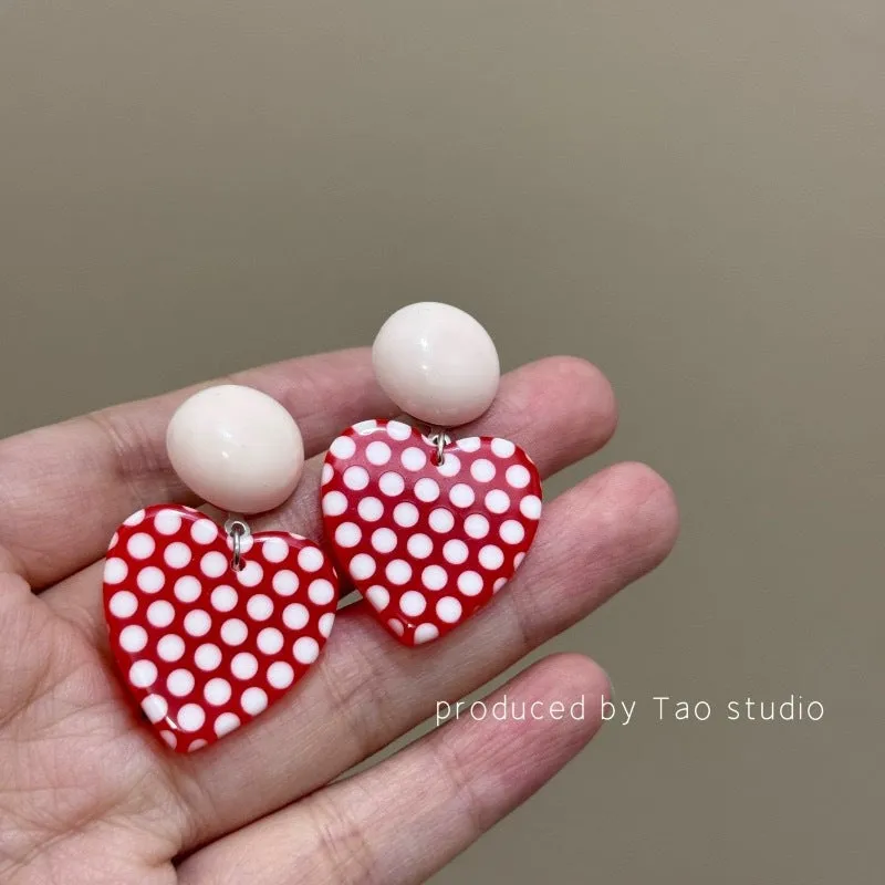 Wholesale 80s retro Hong Kong style earrings
