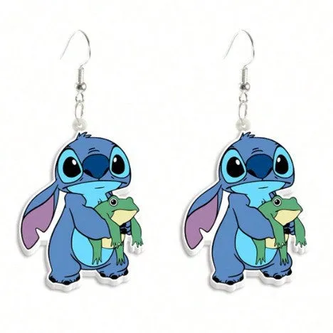 Wholesale Anime ear hooks acrylic resin earrings OLY Exclusive