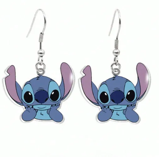 Wholesale Anime ear hooks acrylic resin earrings OLY Exclusive