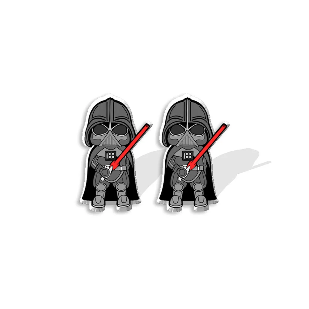 Wholesale Anime Peripheral Creative Cute Robot Heat Shrink Sheet Stud Earrings