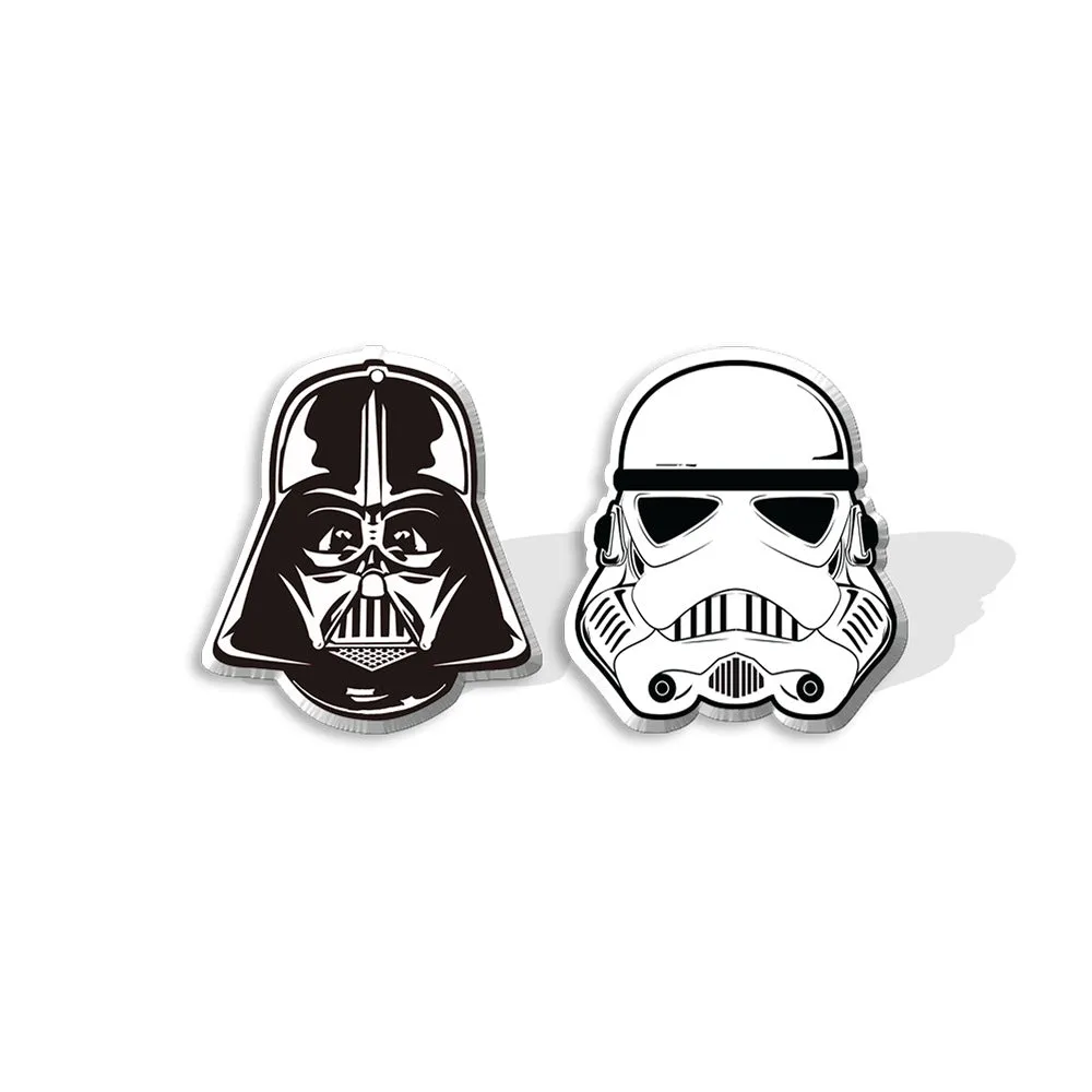 Wholesale Anime Peripheral Creative Cute Robot Heat Shrink Sheet Stud Earrings