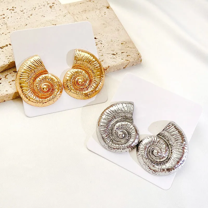 Wholesale Beach Wind Sea Star Conch Creative Personality Summer Versatile Earrings