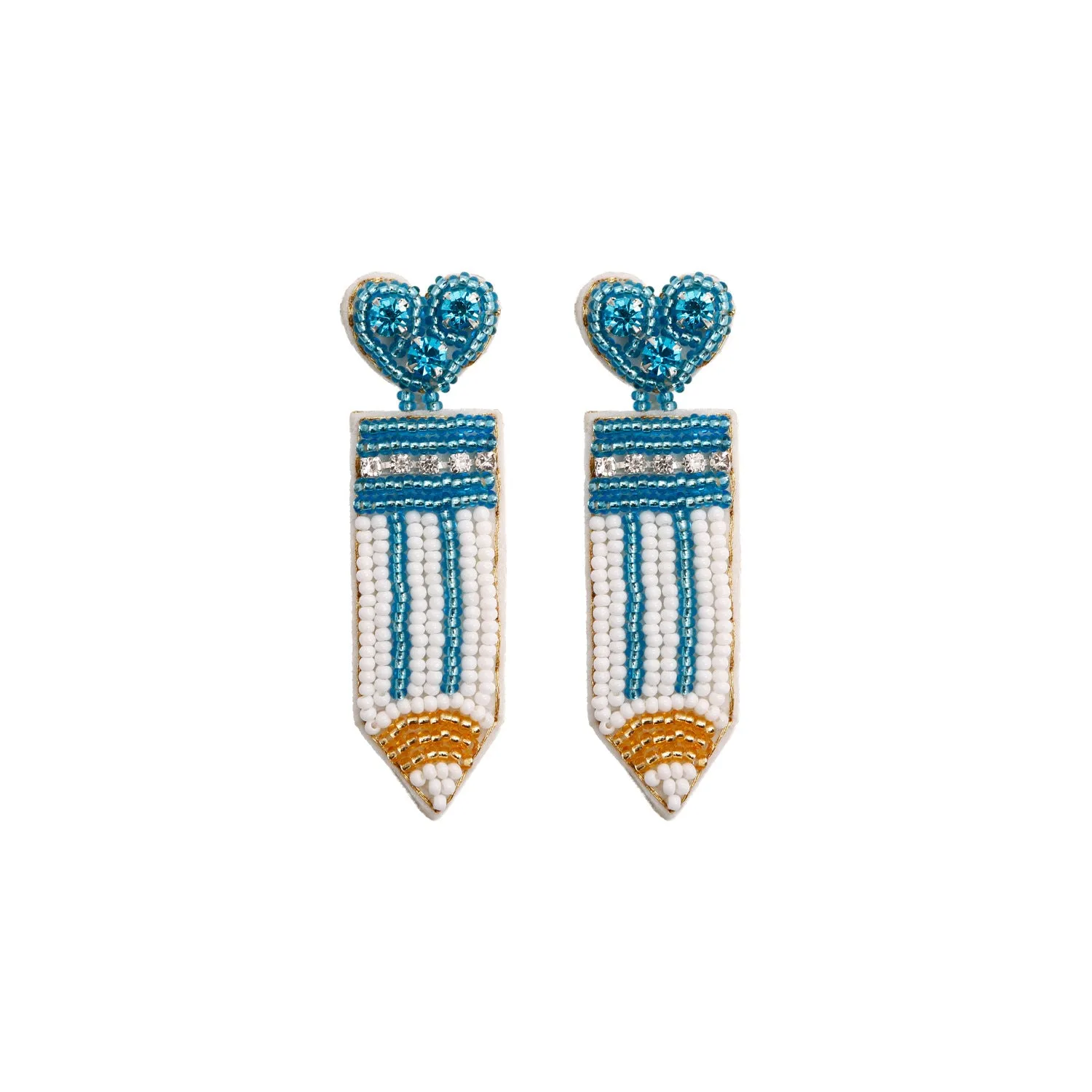 Wholesale Bohemian Exaggerated Retro Heart-shaped Ethnic Rice Beads Earrings Handmade Tassel Love Mother's Day Earrings