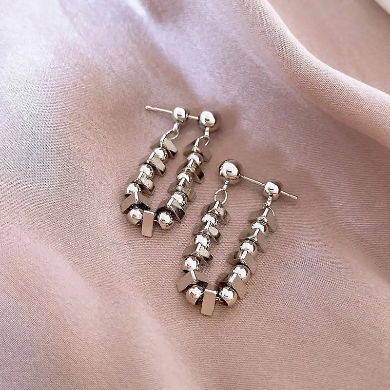 Wholesale Broken Gold French Copper Earrings