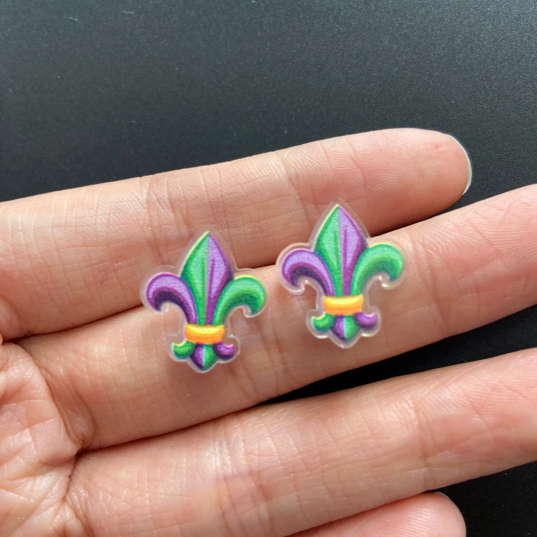 Wholesale Carnival lip stud earrings jewelry