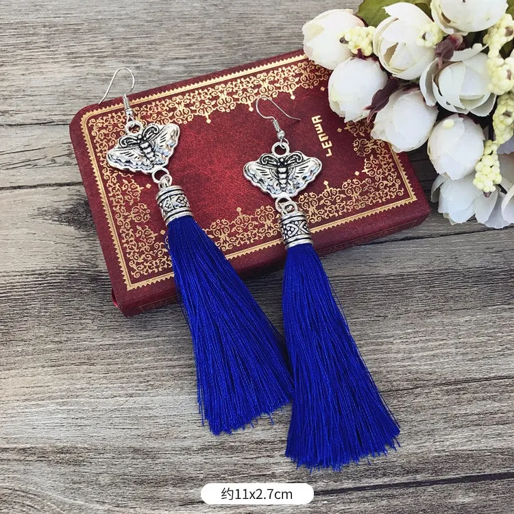 Wholesale Chinese Retro Alloy Earrings