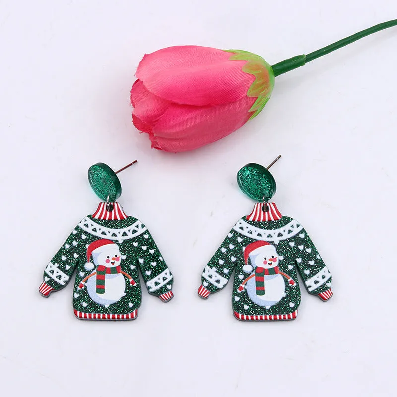 Wholesale Christmas Earrings Studs