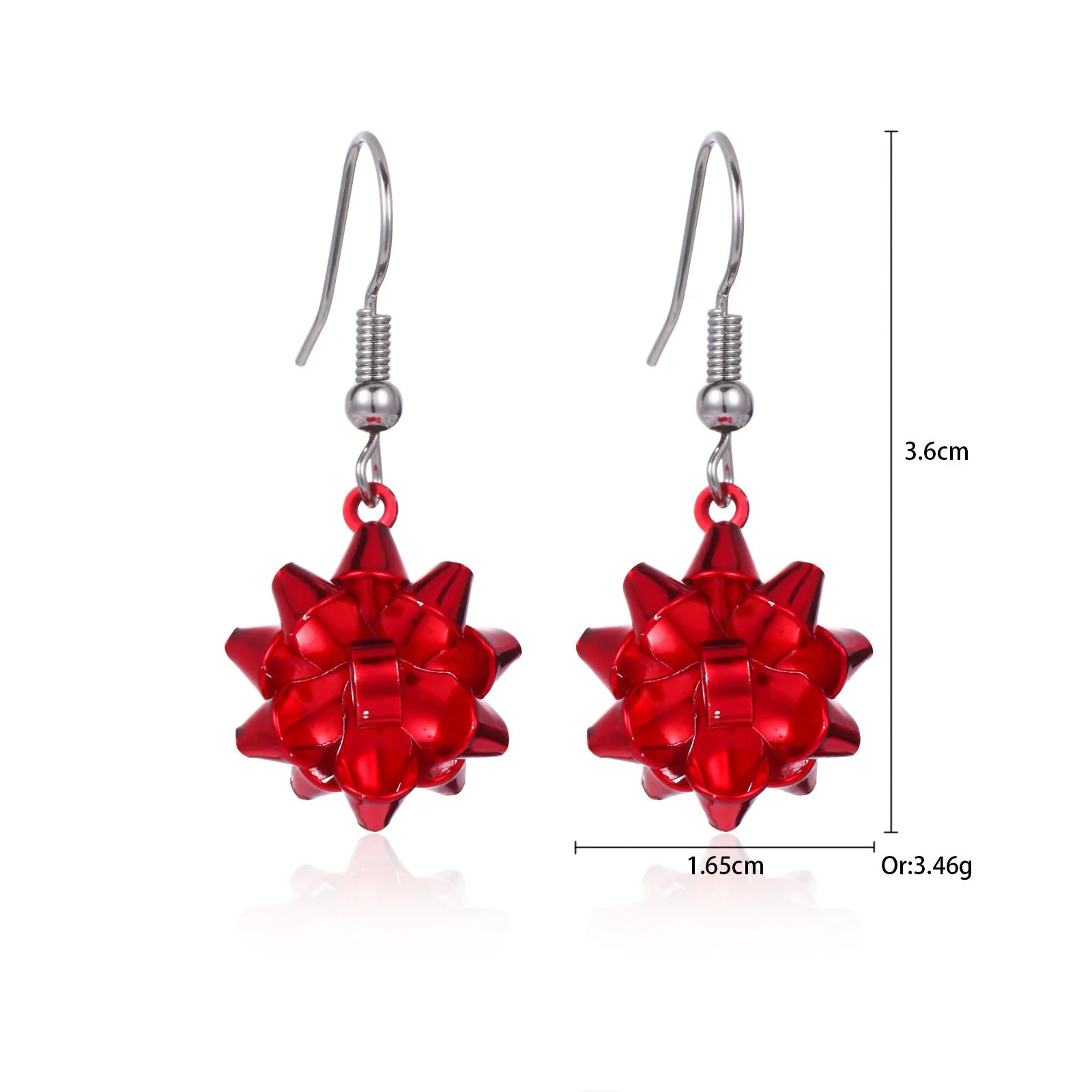 Wholesale Christmas Fashion Creative Bell Snowman Elk Earrings