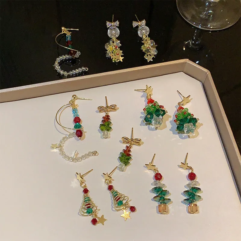Wholesale Christmas Red Earrings