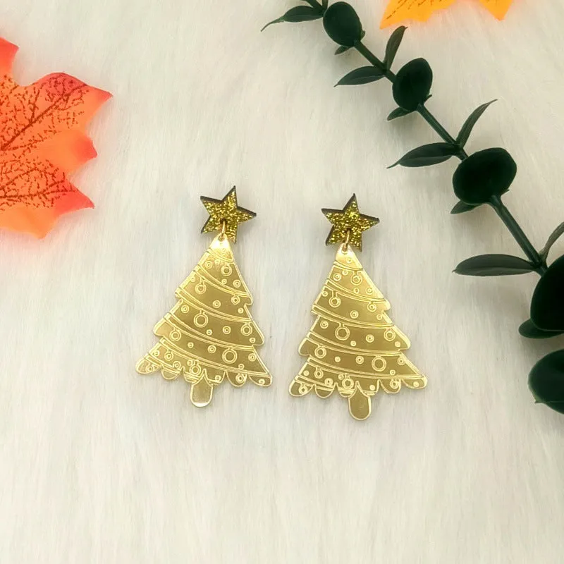 Wholesale Christmas Soldier Gingerbread Man Simple Fashion Earrings