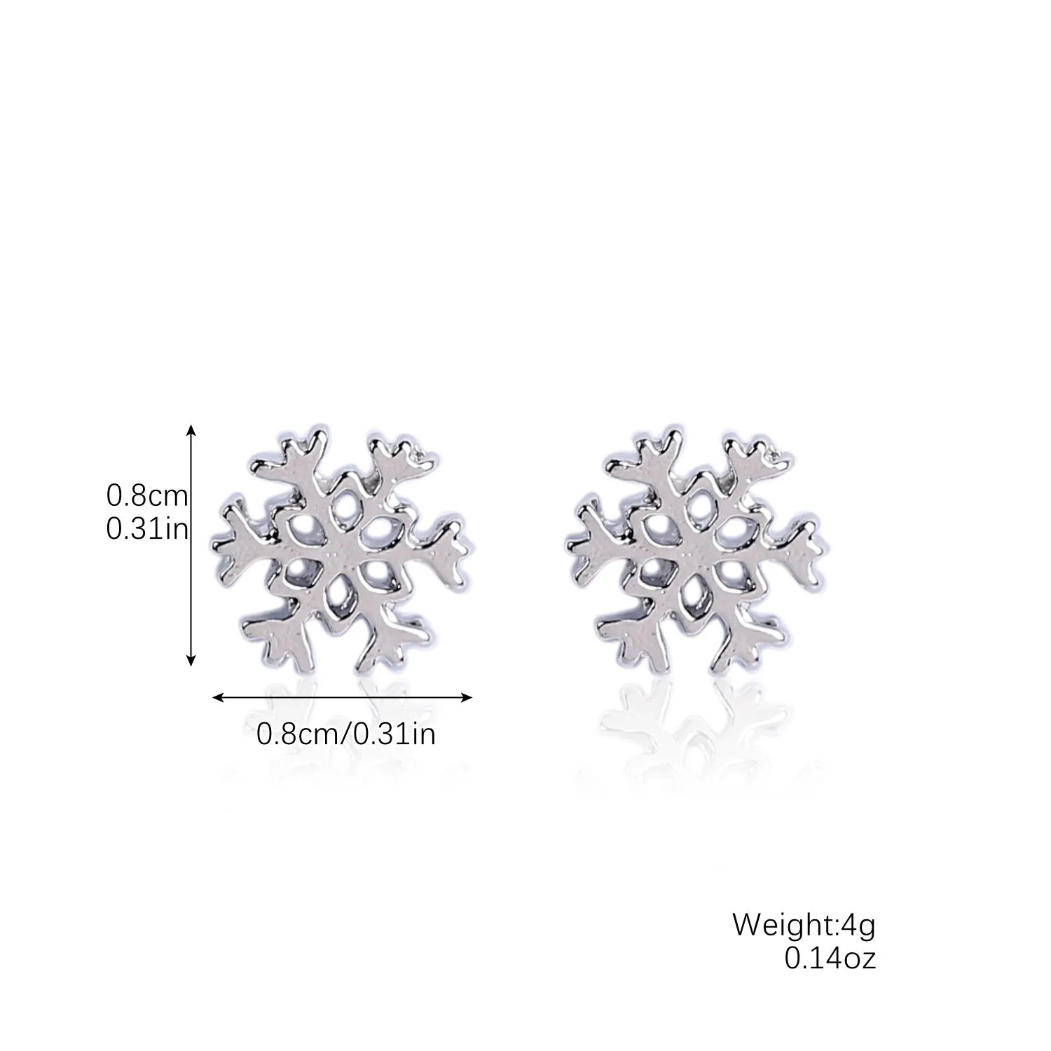Wholesale Christmas Tree Snowflake Bell Earrings Earrings Set