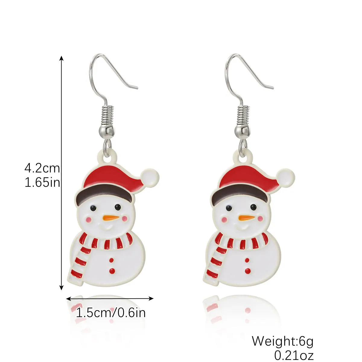 Wholesale Christmas Tree Snowflake Bell Earrings Earrings Set