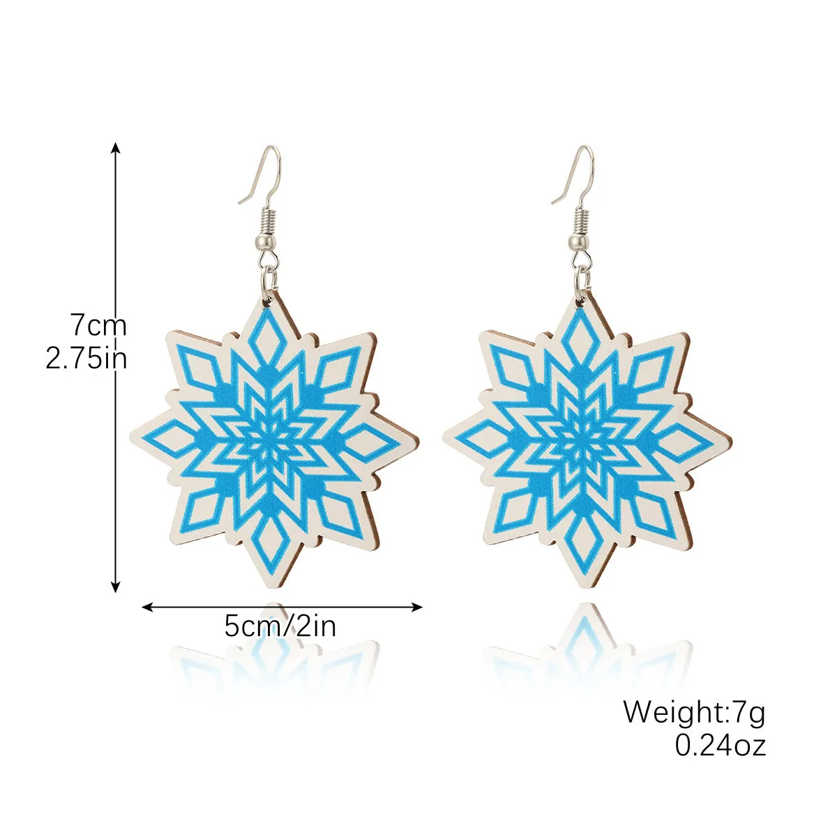 Wholesale Christmas Tree Snowflake Bell Earrings Earrings Set