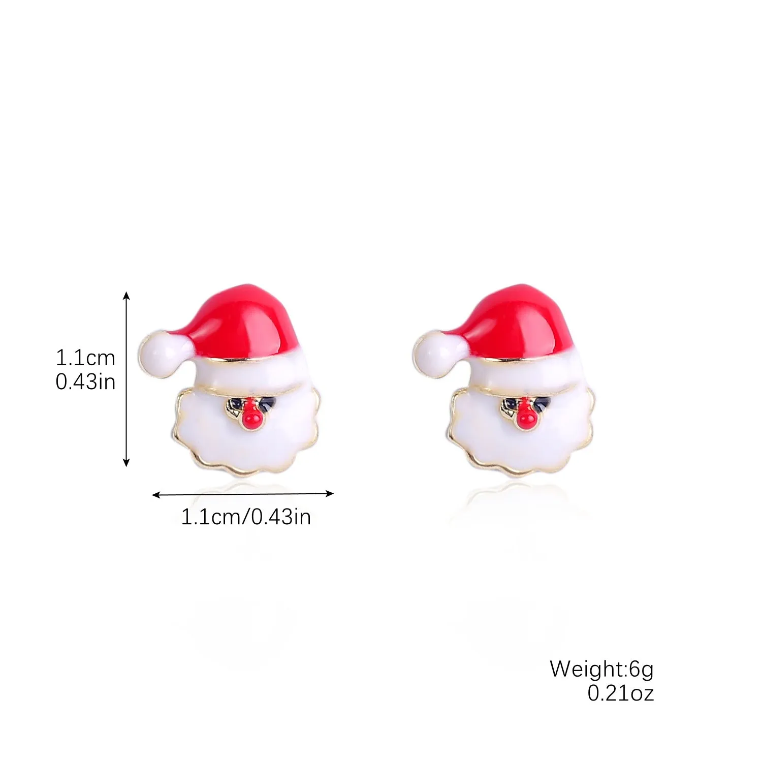 Wholesale Christmas Tree Snowflake Bell Earrings Earrings Set