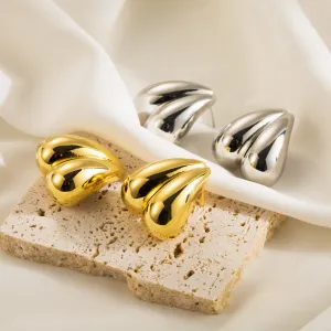 Wholesale Chubby Fashion Heart Shape Earrings
