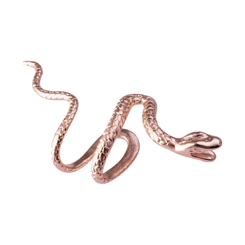Wholesale copper snake ear clip adjustable ear bone nail ear clip without ear hole snake-shaped accessories simple new style