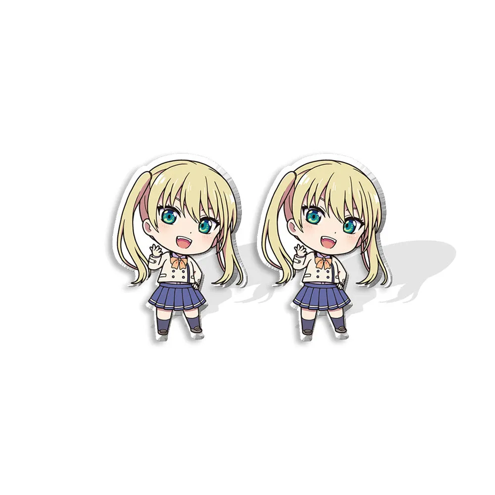 Wholesale Cross-border Aquarium Anime Perimeter Acrylic DIY Stud Earrings