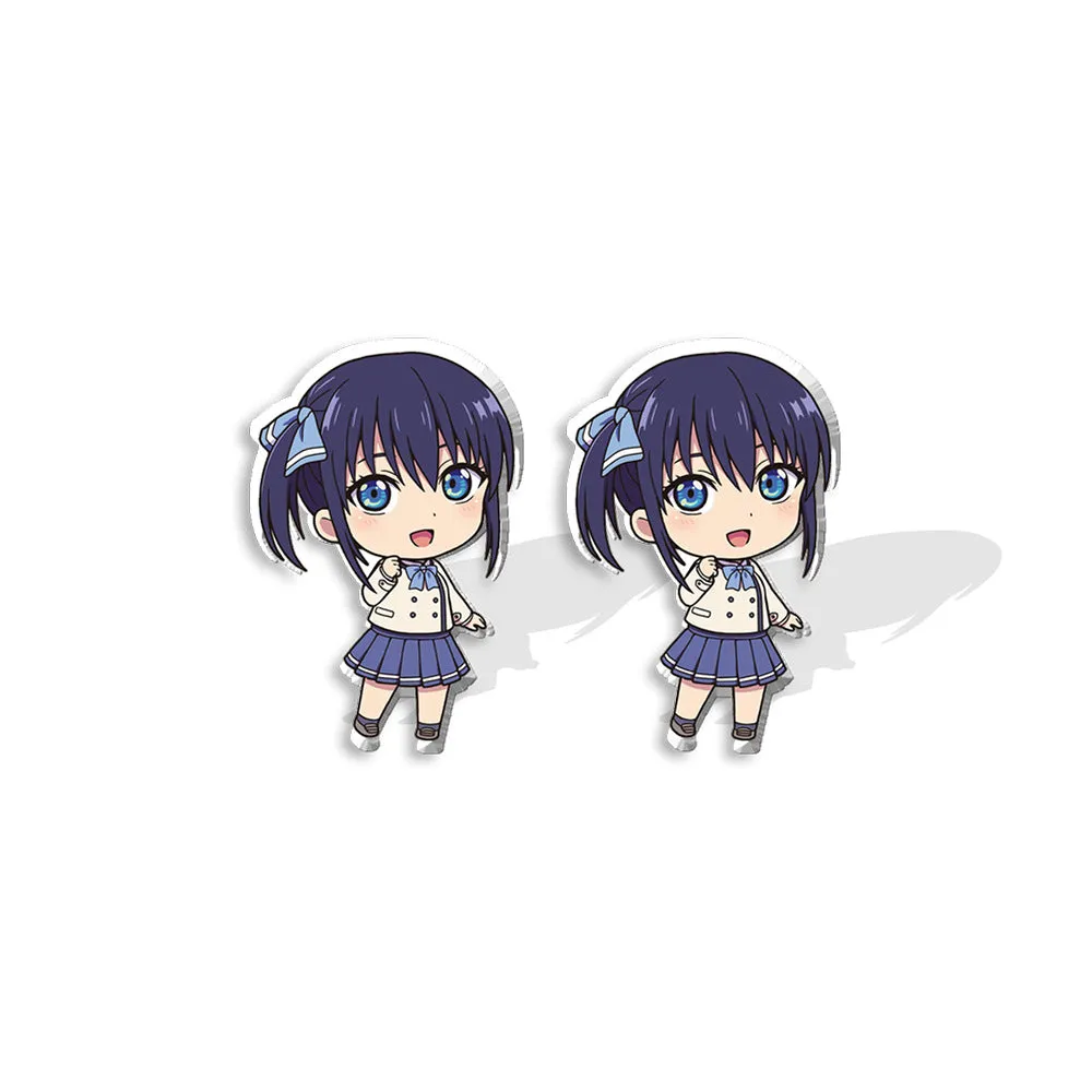 Wholesale Cross-border Aquarium Anime Perimeter Acrylic DIY Stud Earrings
