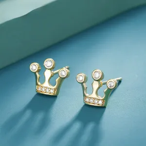 Wholesale Crown Alloy Earrings