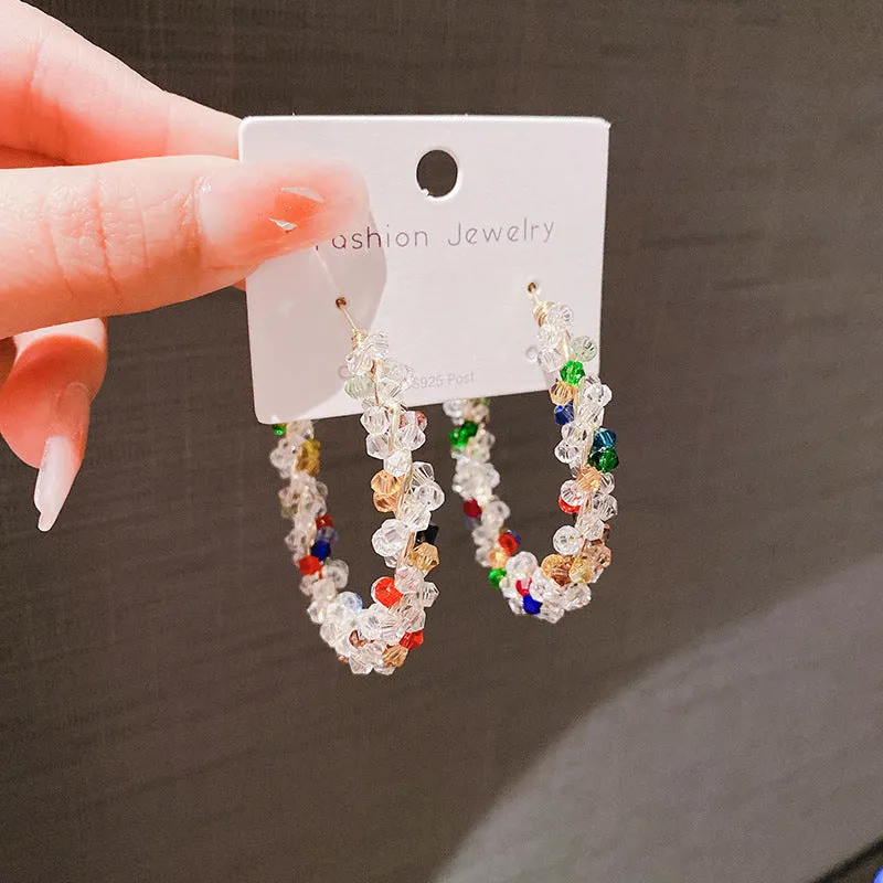 Wholesale Crystal Multicolored Earrings