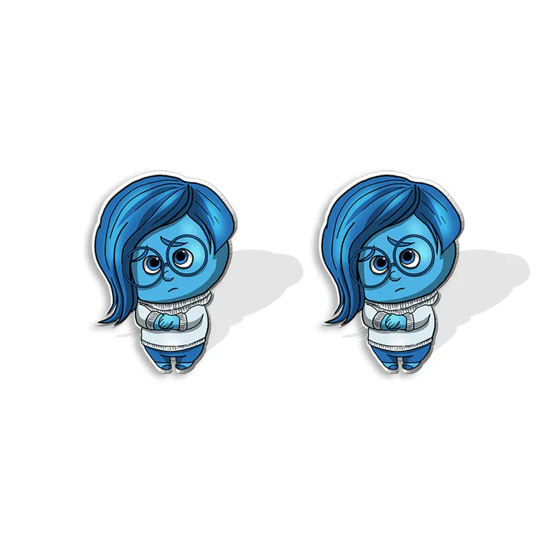 Wholesale Cute Cartoon Emoji Character Earrings