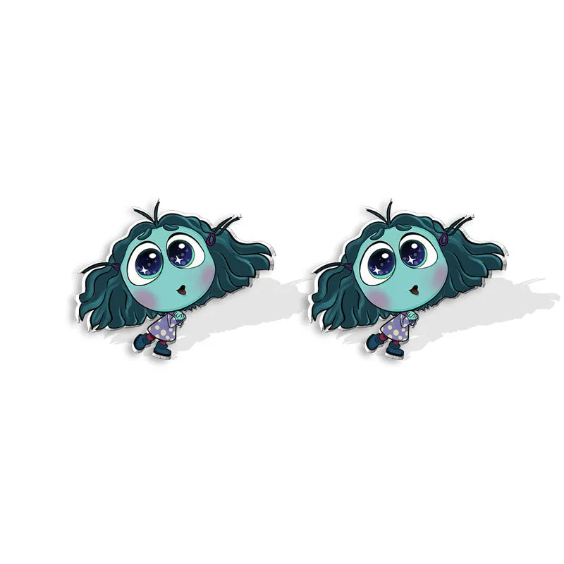 Wholesale Cute Cartoon Emoji Character Earrings