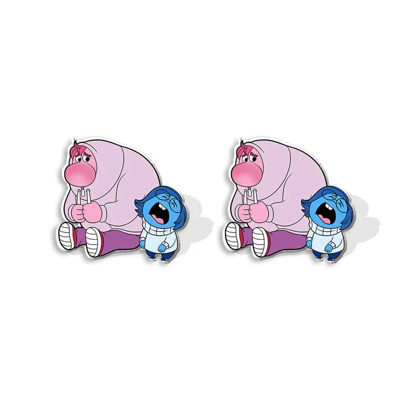 Wholesale Cute Cartoon Emoji Character Earrings