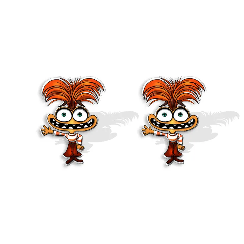 Wholesale Cute Cartoon Emoji Character Earrings