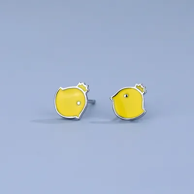 Wholesale Cute Rabbit 925 Sterling Silver Earrings