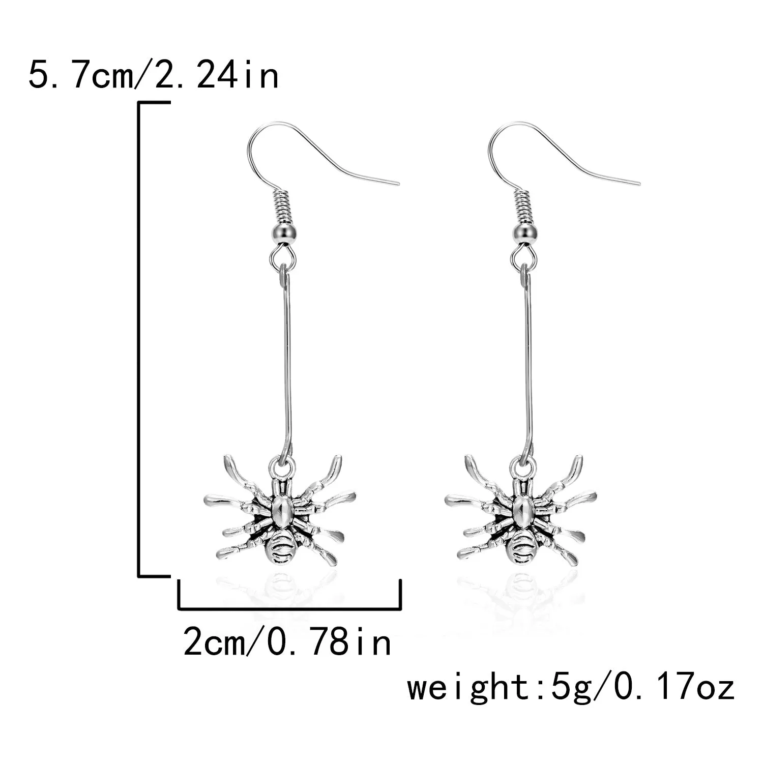 Wholesale Dark Style Halloween Pumpkin Skull Earrings