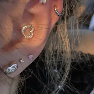 Wholesale earrings niche design hot girls trend ins Valentine's Day solid fat love earrings