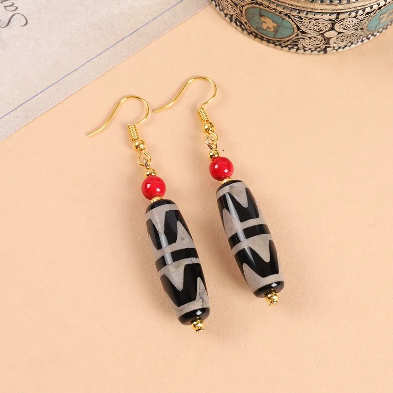 Wholesale Ethnic Style Retro Art Earrings