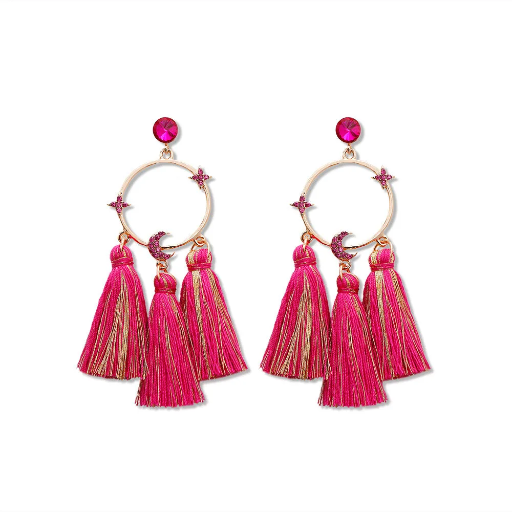 Wholesale Ethnic Tassels, Bohemian Hand-made Temperament Studs