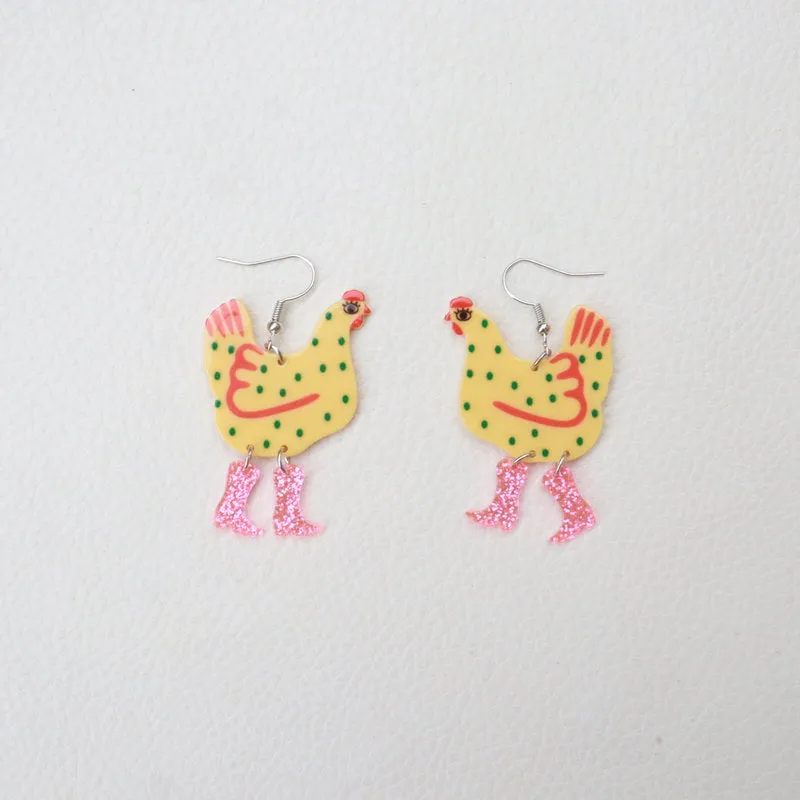 Wholesale European and American Creative and Quirky Personalized Earrings