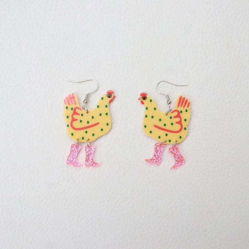 Wholesale European and American Creative and Quirky Personalized Earrings