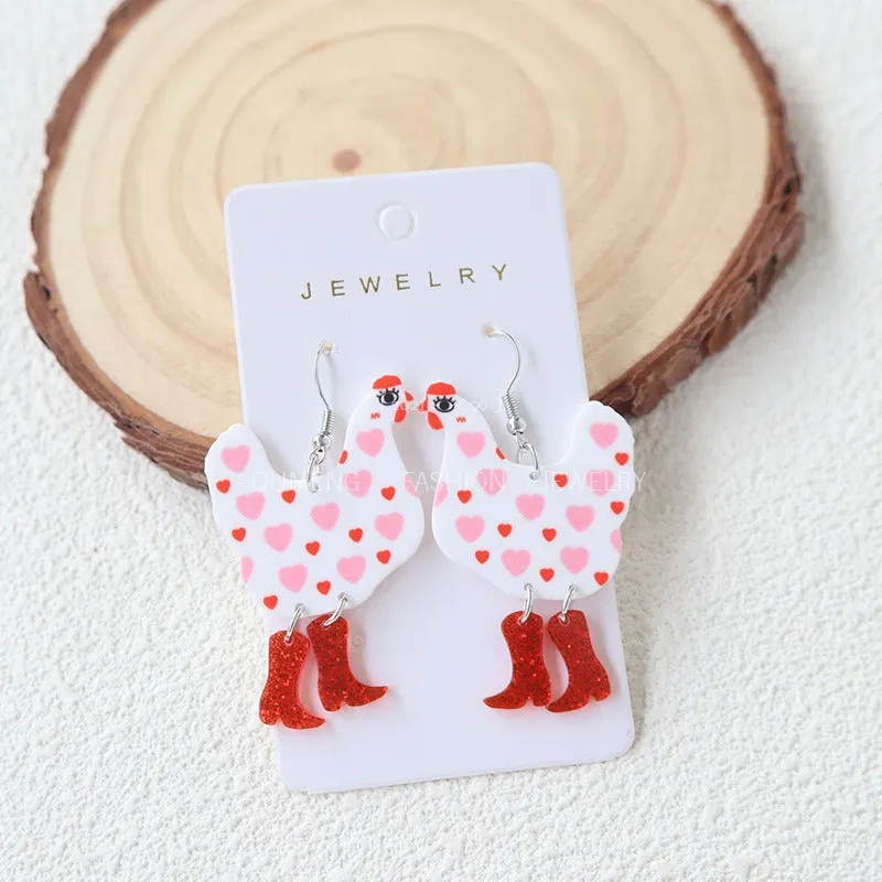 Wholesale European and American Creative and Quirky Personalized Earrings