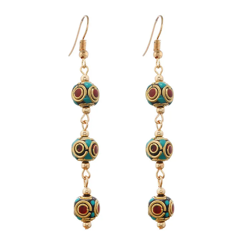 Wholesale Exotic Retro Alloy Earrings