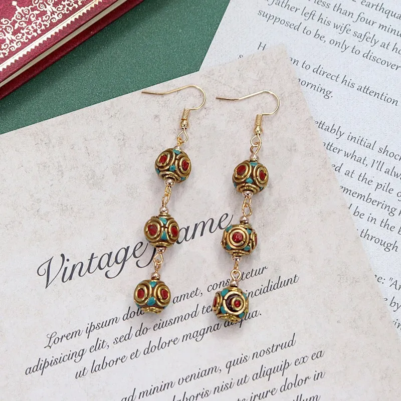 Wholesale Exotic Retro Alloy Earrings